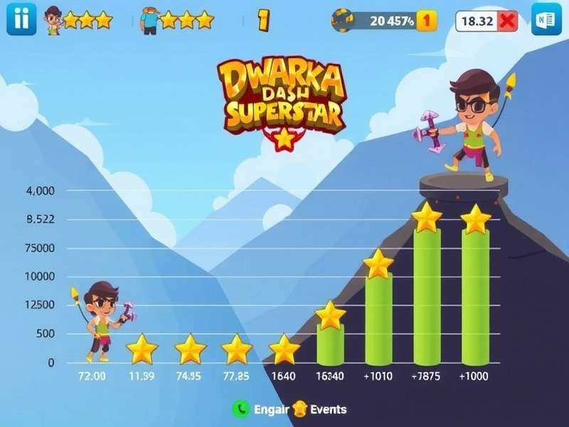 Dwarka Dash Superstar download statistics graph